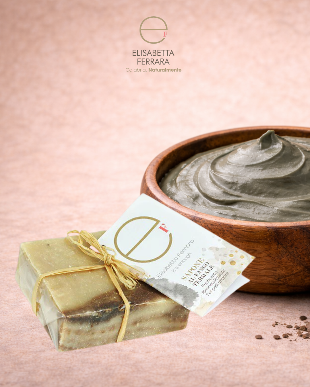 Sapone >Naturale al Fango termale Linea Green Passion Elisabetta Ferrara